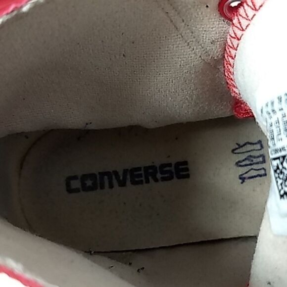 Converse, Chuck Taylor  Red rubber lace up  street hiker unisex sz 6 /8 rare - Picture 7 of 7